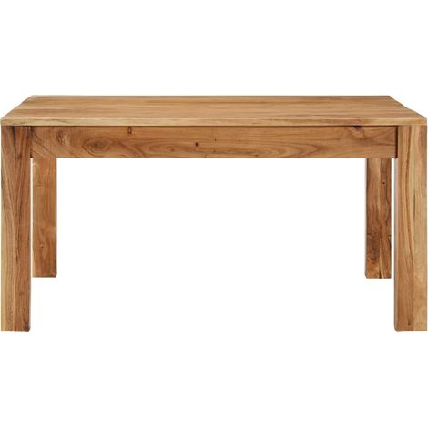 Maison Exclusive - Table basse 80x80x40 cm Bois d'acacia massif (1/5)