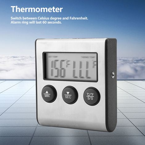 Thermomètre à thermocouple YS05, thermomètre bimétallique pour la mesure de la température des aliments et de la viande (1/5)