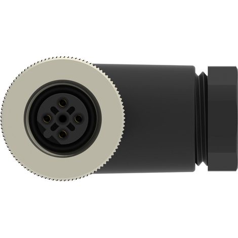 TE Connectivity T4112402041-000 Sensor-/Aktor-Steckverbinder, unkonfektioniert M12 Buchse, gewinkelt (1/5)