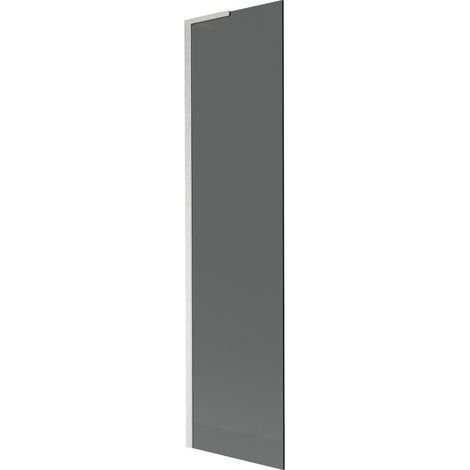 Mexen Next L Badewannenfaltwand, 1-flügelig, 50 x 150 cm, grafit, gebürsteter Nickel - 895-050-000-03-40-97 (1/5)