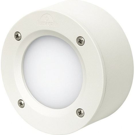 Balise LED extérieur surface "EXTRALETI 100 - FUMAGALLI" - 3W - Blanc