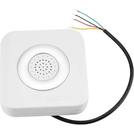 Sonnette Porte Filaires 12 V - Sans Pile - Pour Système Contrôle Accès - Usage Domestique Et Bureau - 1 Pièce (1/5)