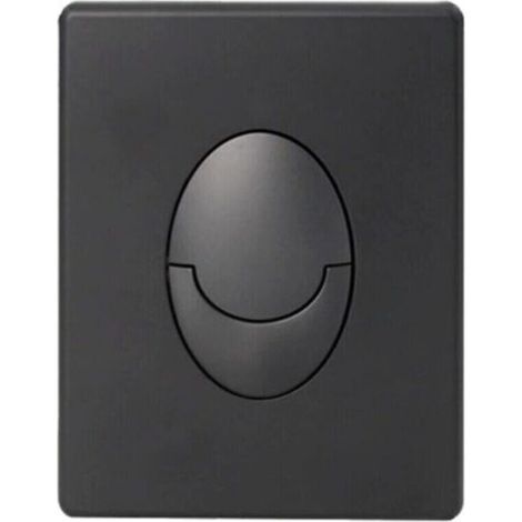 Kompatibel mit GROHE Skate Air – Spülkastenabdeckung (wassersparend, 2-Spül-Funktion und Start/Stopp, strapazierfähige Oberfläche) / 38505KF0 schwarz (1/4)
