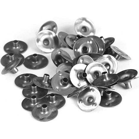 DIY Candle Making Tools, Candle Wick Holder, Handmade Metal Craft Wick Tabs, Candle Wick Holder Base (1/5)