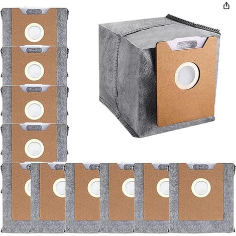 S-giant Sac à poussière compatible avec le robot aspirateur eufy G35 (10 pièces) - Pièces et consommables pour les robots aspirateurs G40/Hybrid . (1/4)