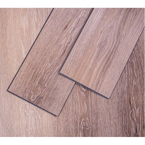 Pavimento vinilico spc comfy, 1220x180x5 mm, conf. 2,19 mq, colore taupe