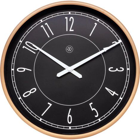 Zegarek nextime 7331. montre murale, Kolor czarny. Unisexe. (1/3)
