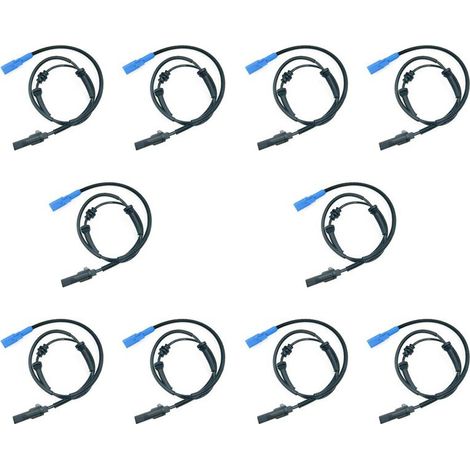 10 sensores de velocidad de rueda ABS para modelos C3, C4 y DS3, 2008207301, delanteros izquierdo y derecho, 4545.E4 (1/4)