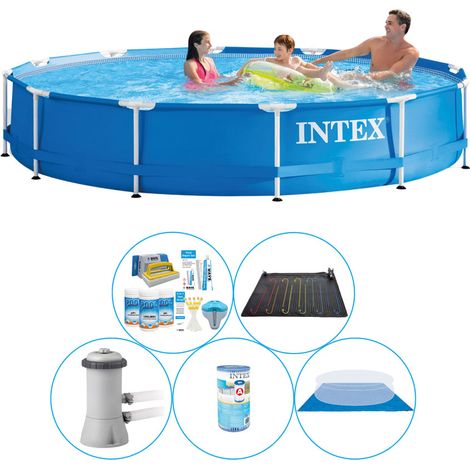 Intex Piscine Tubulaire Ronde - 366x76 cm - 5-pièces  S21006 (1/5)
