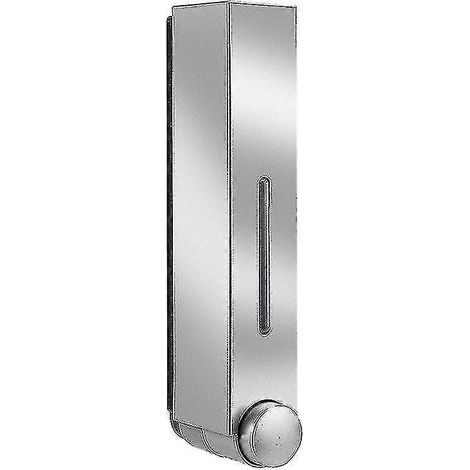 JIAJIEFANG Wasserdichter 3-Kammer-Wandseifen- und Duschgelspender – Silber – Ideal für Zuhause und Hotel (1/5)