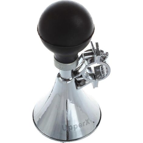 Avertisseur sonore de guidon de vélo UPPERX à ampoule en caoutchouc noir de 21 mm de diamètre (1/5)