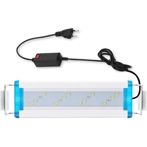 LED Eclairage Aquarium, Lampe LED Aquarium,18-58cm Lampe LED Très Mince pour Aquarium pour Eclairage (1/5)