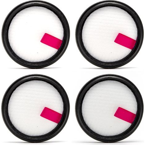 Lot 4 Filtres Rechange pour Aspirateur Sans Fil Cecotec INSE K370, N370 – Sans Sac (1/4)