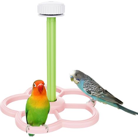 Perchoir pour Cage Oiseau - Jouet Sensoriel Moulin à Vent pour Exercice - (1/5)
