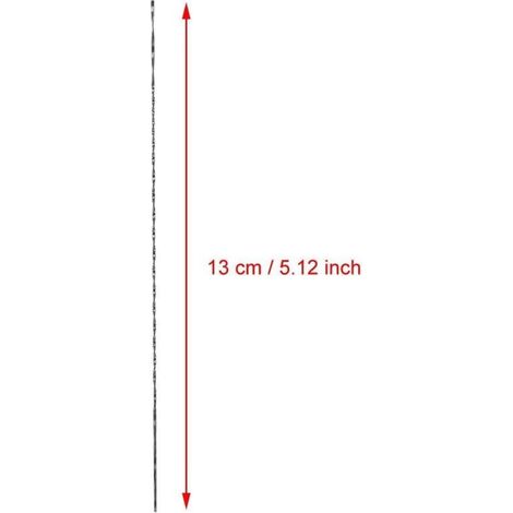 Lama per sega a traforo, 12 lame per sega a traforo con denti a spirale per tagliare legno, plastica e altro - 8 opzioni di dimensioni (6) (1/4)