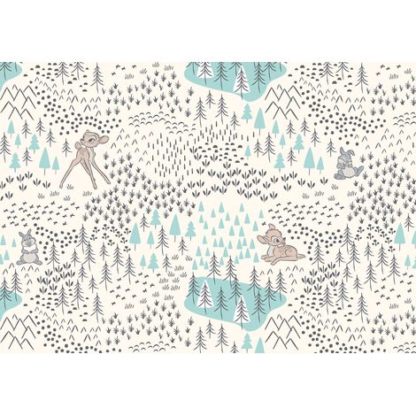 Poster XXL Bambi dans les bois l400 x h280 cm (1/5)