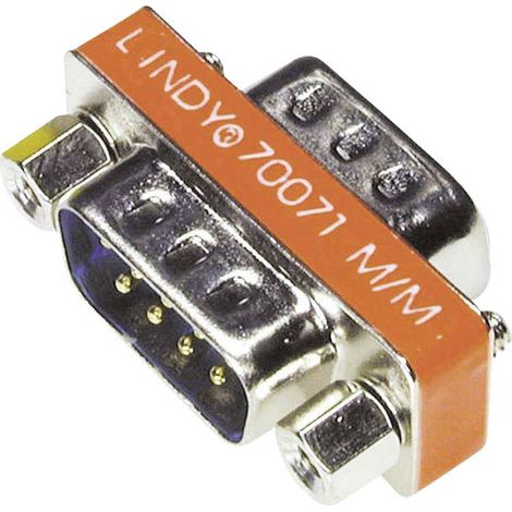 LINDY série Adaptateur [1x RS232 mâle - 1x RS232 mâle] C146061 (1/4)