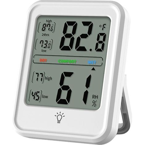 Thermomètre-hygromètre Wi-Fi, station météo intérieure/extérieure, station météo personnelle (1/3)