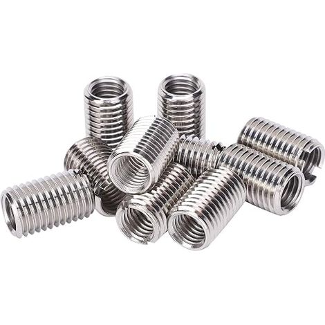 Lot 10 écrous réduction insert fileté M12x1,75 int. M16x2 ext. 25 mm inox (1/5)