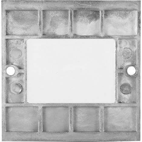 Borne lumineuse extérieure solaire en aluminium moulé à 6 LED pour allée ou chemin. (1/5)