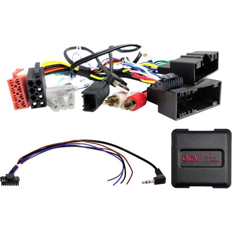 Adattatore per volante Ford, vari modelli, 24 pin, multicavo USB/AUX