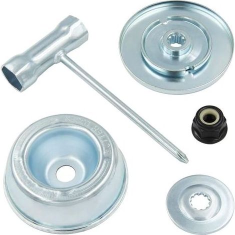 Klingenadapter-Set für Stihl FS90 FS90R FS94 FS100RX FS110 FS110RX FS120 FS130 FS130R FS200 FS240 FS250 FS55 FS55R FS56 FS56RC FS70R FS80 FS83 FS85 FSA90 FS-KM (Klingenadapter bei (1/5)