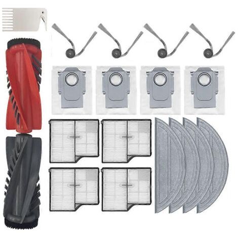 Accessoires pour aspirateurs Roborock Saros 10 / S9 MaxV Ultra / S90ver / G30 / A1460RR : accessoires pour brosses latérales principales