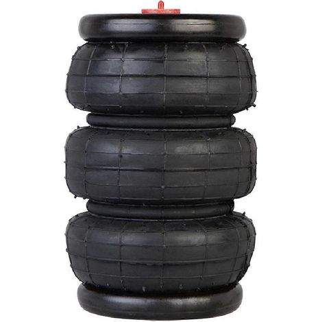 Einzelner 1/2-Zoll-NPT-Luftfederungsdämpfer 113 mm Gummistoßdämpfer für LKW (1/5)