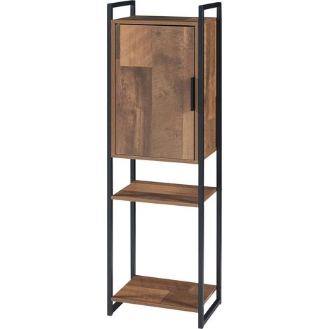 Mobiletto/scaffale da bagno marrone 115 x 35 x 25 cm 030008883