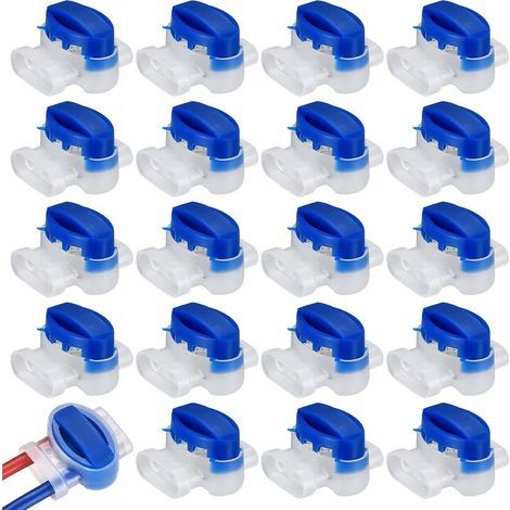 Lot 25 connecteurs câble résine – pour robot tondeuse Automower – étanches (1/4)