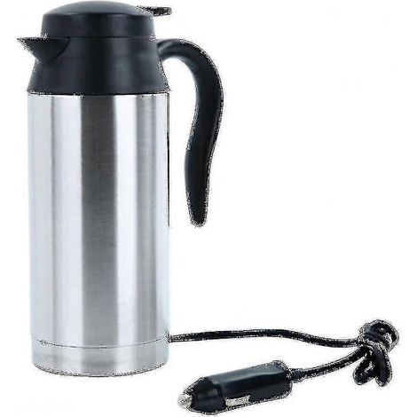 Bouilloire électrique de 750 ml, 12 V, adaptée aux voitures, camions, voyages, camping et activités de plein air, puissance de 120 W. (1/3)
