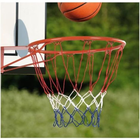Filet de Basketball - Multicolore - Lot de 2 filet de basket-ball professionnel - 45cm (1/4)