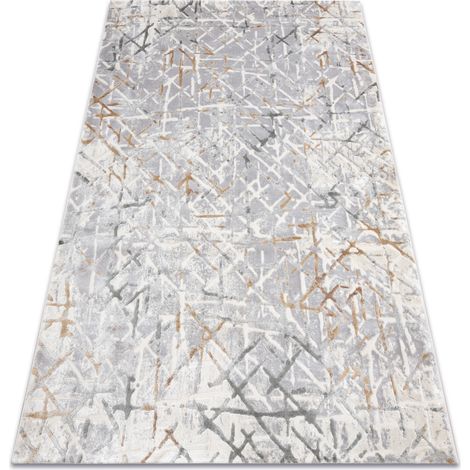 Tappeto ACRILICO ELITRA 9964 Traliccio vintage grigio / giallo  grey 240x350 cm
