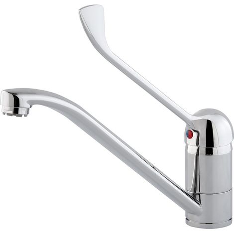 Mitigeur monoc. évier Medi - chromé BASSE PRESSION, orientable