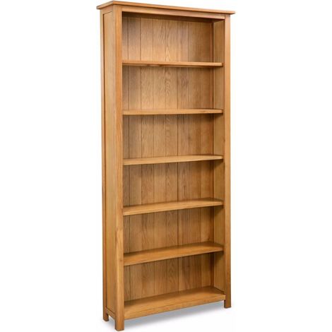 Scaffale mobile di design libreria 180 cm in legno massello di rovere 2702022/2