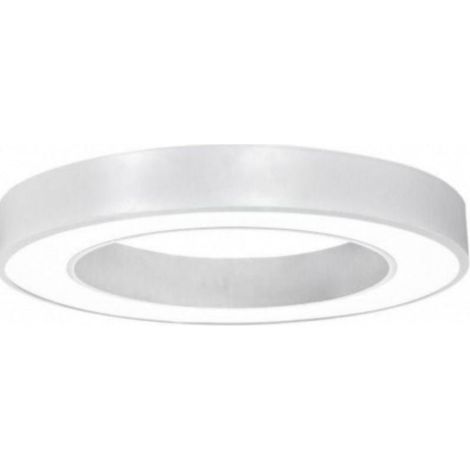 Plafonnier LED Blanc Rond 36W 50cm - Blanc Chaud - SILUMEN