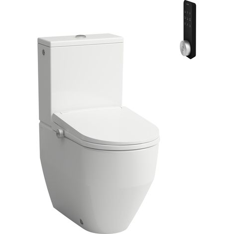 LAUFEN Cleanet Pro Combiné WC au sol, WC douche à poser avec (1/2)