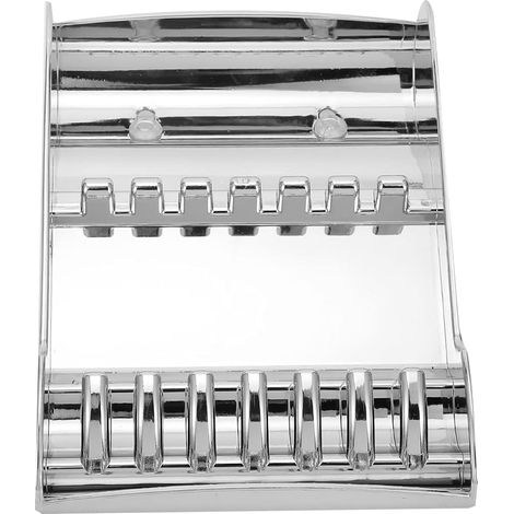 Ciseaux à Cheveux Support Support Coupe de Cheveux Ciseaux Support de Rangement 20.6x14 Cm 8.1 X 5.5in Coiffeurs pour Salon de Coiffure Professionnel (SILVER) (1/5)