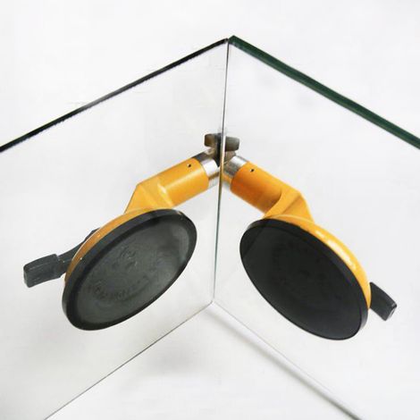 Ventouse à verre réglable de 90° à 270° - Outil de fixation pour vitres domestiques (1/5)