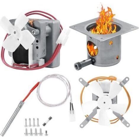 Kit de pièces de rechange pour Pit Boss,Traeger Wood Pellet Grills,Inclure2.0RPM Auger Motor, Hot Rod Ignitor,Fire Burn Pot,Ventilateur à induction,Convient pour le chef de camp,Z Grills Pellet Grill (1/5)