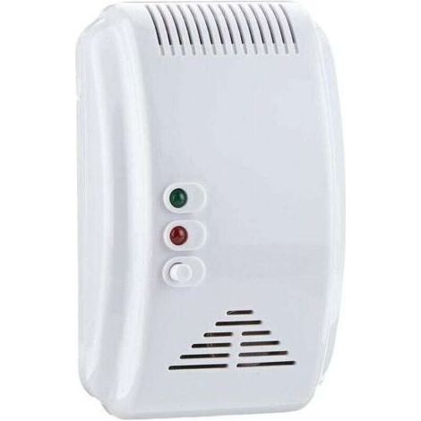 Détecteur de gaz naturels et soporifiques (Blanc)115x75x35mm 220V, (1/4)