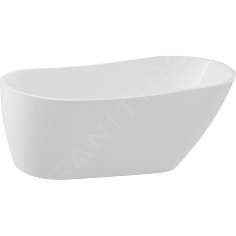 Baignoire îlot TISA 170x80cm, blanc (1/5)