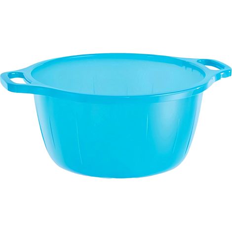 Bacinella Secchio Bucato Multiuso Tonda Blu 40,5 x 19 cm (1/3)