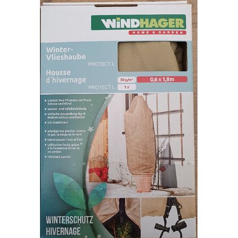 Windhager Vlieshaube Protect 0,6 x 1,8 m, beige Schutzvlies (1/5)
