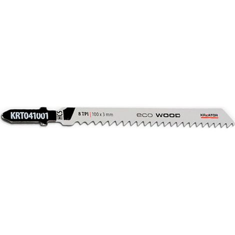 Hoja de sierra de calar HSC Eco T para madera - 2 piezas KREATOR