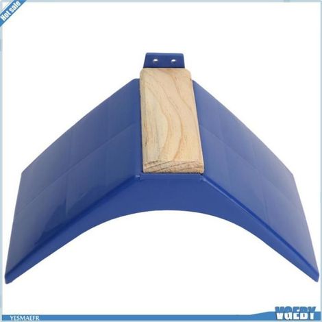 Ashata Support de repos de pigeons Support De Repos Pour Cage à Pigeons De Compagnie animalerie kit Bleu avec des bandes de bois (1/5)