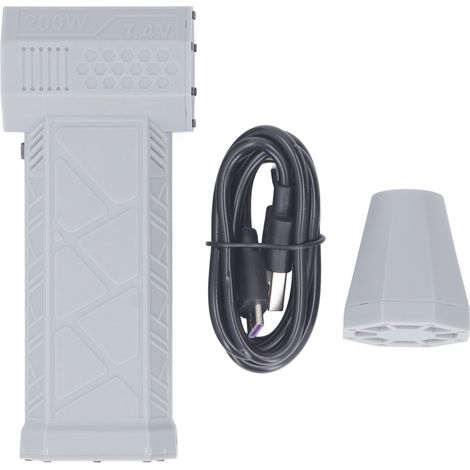Souffleur sec à Jet, turboventilateur à grande vitesse, moteur sans balais de 130000 tr/min, Super ventilateur portatif pour voiture, Camping en plein air (1/5)