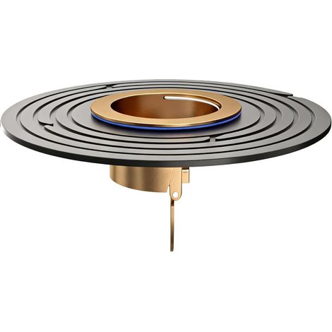 Bonde de douche bouchon en cuivre 10 , 9 cm 3 , 94 po , dispositif anti-refoulement , filtre à eaux (1/5)