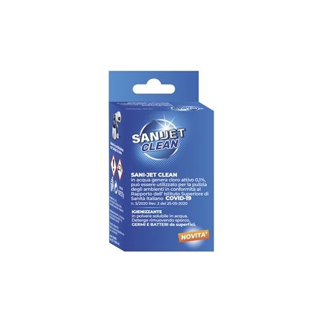 Ariete Sani Jet Clean poudre désinfectante 10 sachets 70 grammes (1/3)
