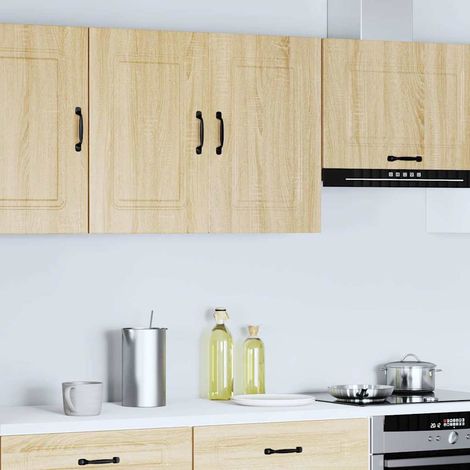 Maison Exclusive - Mueble de pared cocina Kalmar madera contracha (1/5)